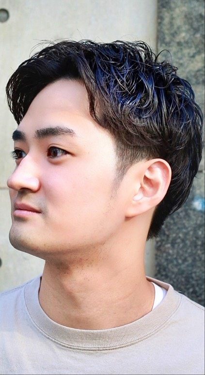 ナチュラルなメンズショートスタイル